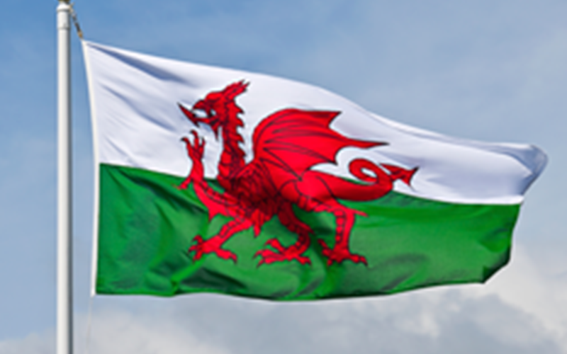 Welsh flag 