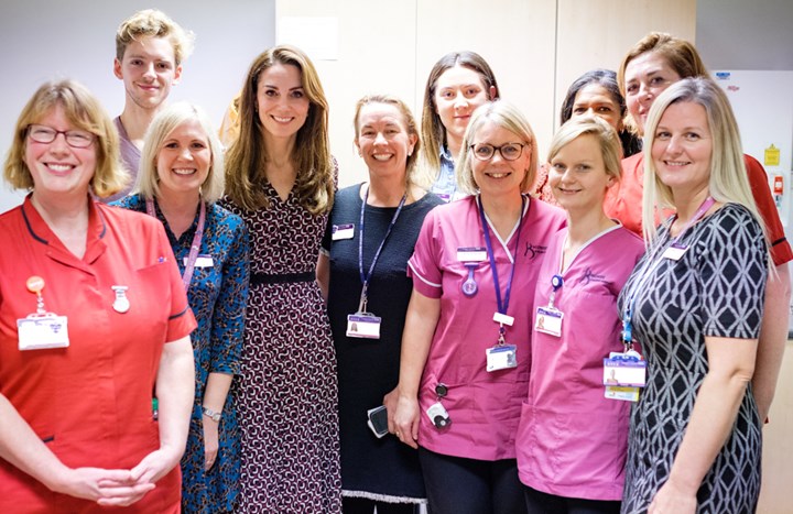 The Duchess of Cambridge pens open letter  to midwives this Christmas