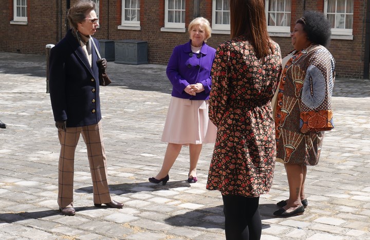 Midwives have private appointment with HRH The Princess Royal on International Day of the Midwife